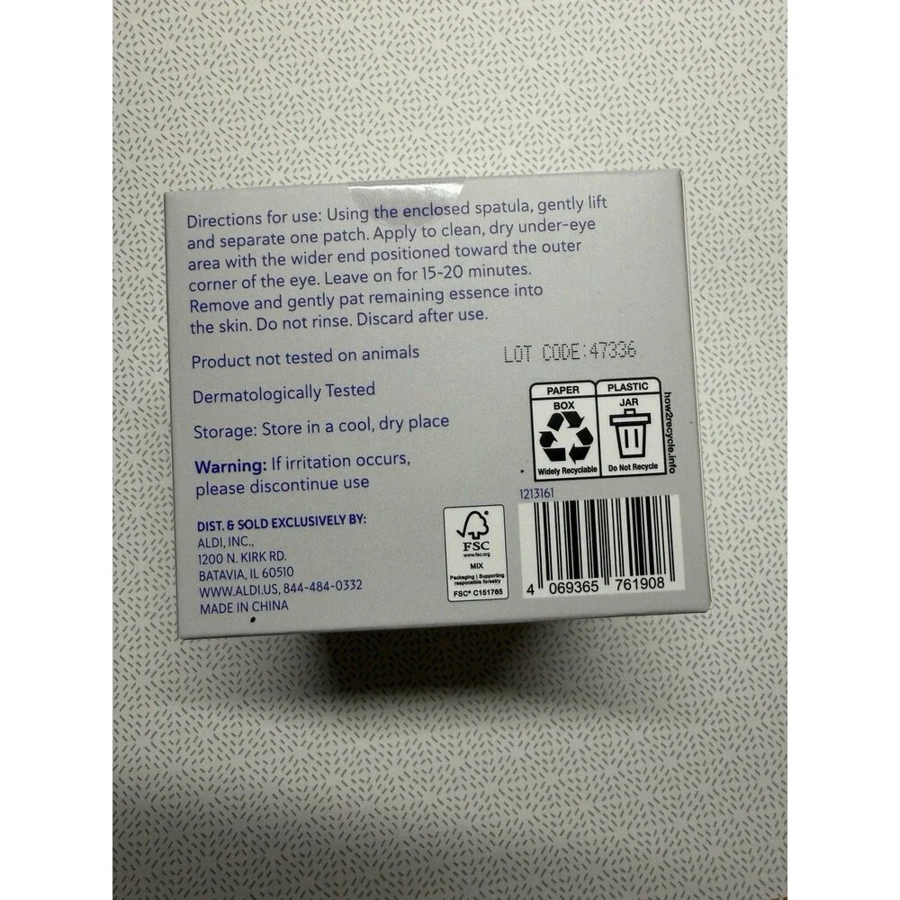 Lacura Moonlight Renewal Under Eye Mask NIB 30 Pairs Retinal Hyaluronic Acid